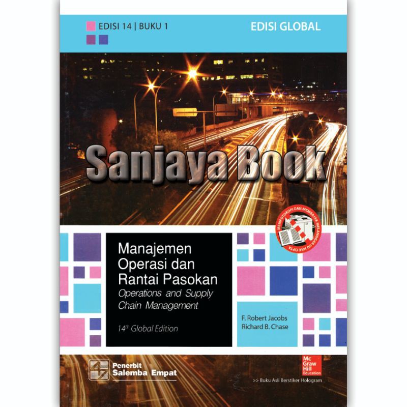 Jual Manajemen Operasi Dan Rantai Pasokan Edisi 14 Buku 1 _ F. Robert ...