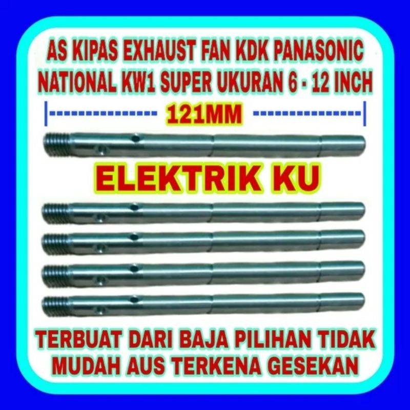Jual AS KIPAS EXHAUST FAN KDK AS KIPAS EXHAUST FAN PANASONIC AS KIPAS