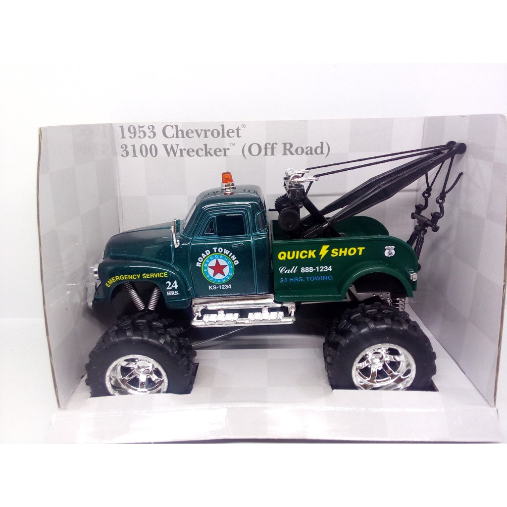 Jual Diecast Kinsmart Miniatur Mobil 1953 Chevrolet 3100 Wrecker Off