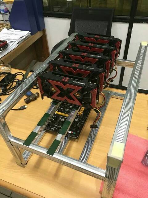 Jual Open Rig Case mining Rak untuk mining 8 VGA | Shopee Indonesia