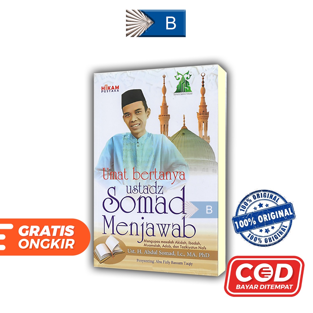 Jual Buku UMAT BERTANYA USTADZ SOMAD MENJAWAB Tanya Jawab Ustad Abdul ...