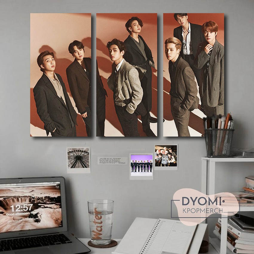 Jual POSTER KAYU BTS SAMBUNG, GANTUNG, HIASAN DINDING KPOP, DEKORASI ...