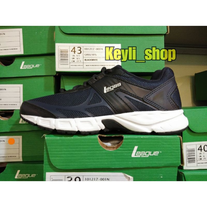 Jual Sepatu League Legas Iron La M Running Shoes Cowo Sneakers Pria