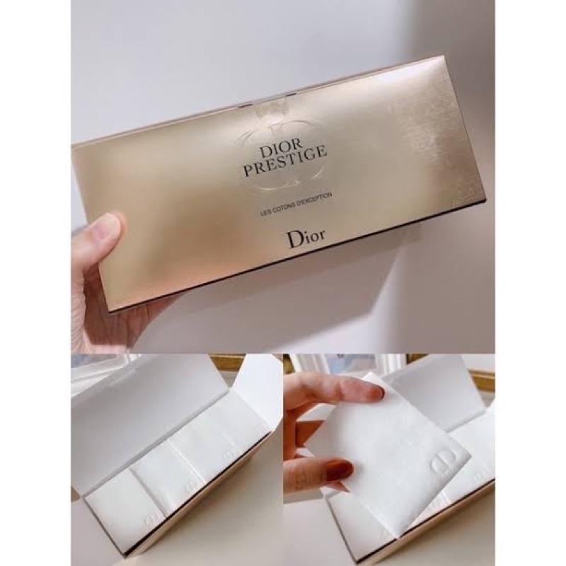 christian dior cotton pads