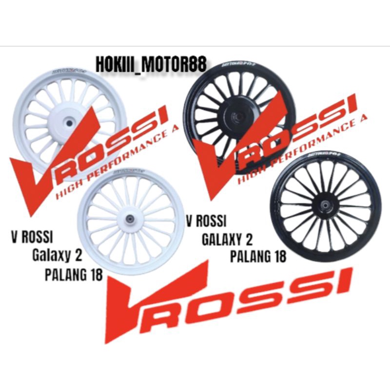 Jual VELG PELAK V ROSSI GALAXY 2 MODEL DAYTONA PALANG 18 HONDA BEAT KARBU VARIO 110 SCOOPY KARBU