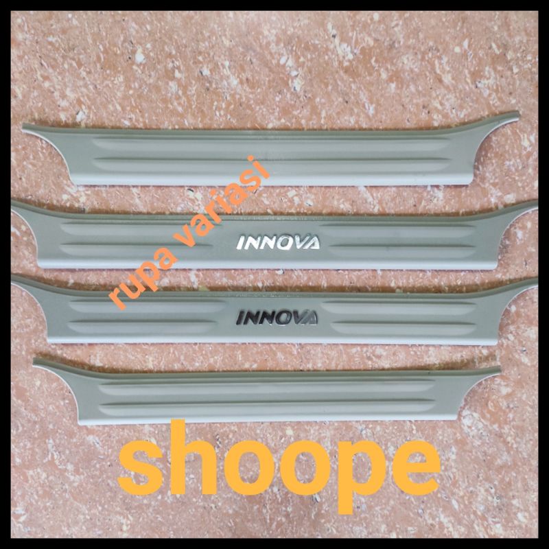 Jual sill plate silplate samping injakan PINTU mobil Toyota inova ...