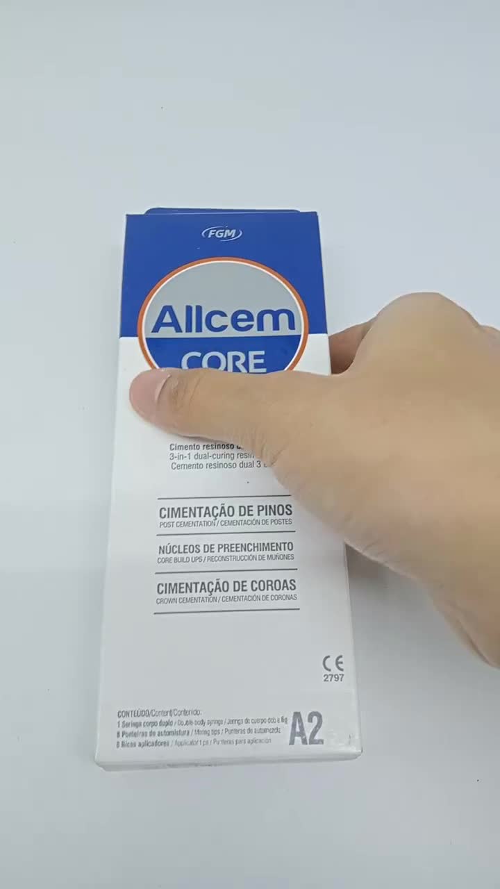 Jual Allcem Core FGM All Cem Permanent Resin Cement Pengisi Fiber Post ...