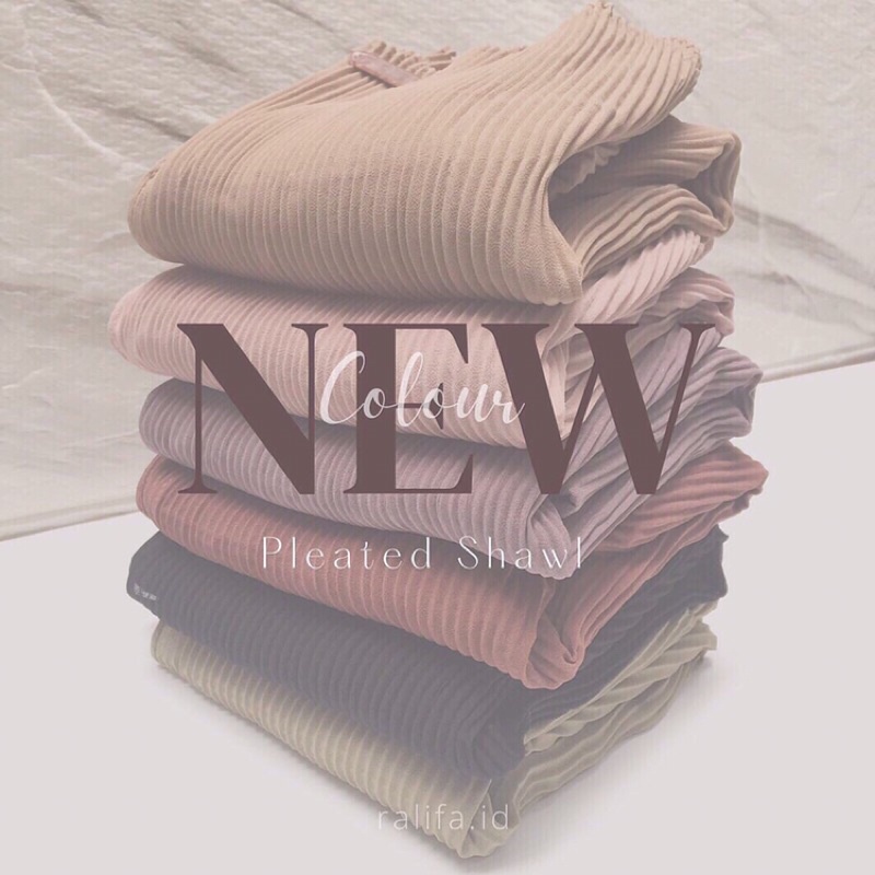 plisket shawl
