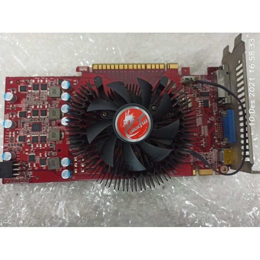 Jual VGA COLORFUL GTS450 512MB 128BIT DDR5 | Shopee Indonesia