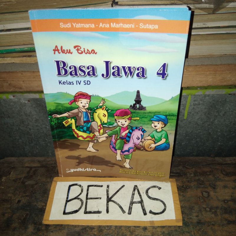 Jual Buku Aku Bisa Basa Bahasa Jawa Jawi Kelas 1 2 3 4 5 6 I Ii Iii