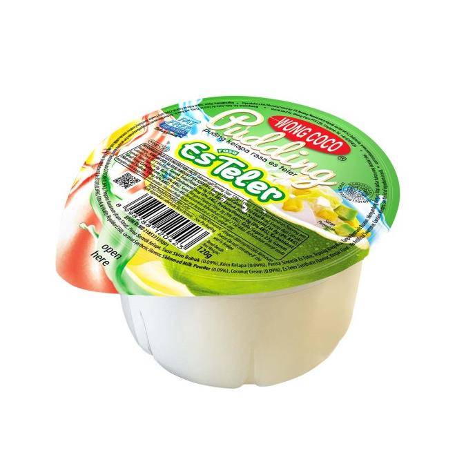 Jual Wong Coco Pudding Kelapa Rasa Es Teler 120g X 36 (1karton ...