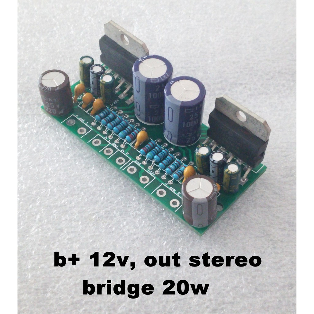 Jual Stereo Bridge TDA2005 Amplifier Tanpa Heatsink | Shopee Indonesia