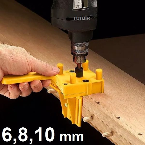 Jual Dowel Jig Alat Pelubang Dowel Penyambung Kayu Papan Kayu Plywood