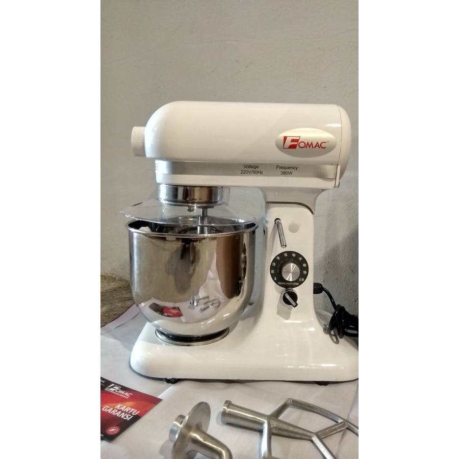 Jual FOMAC Mixer Roti Mixer Kue Planetary Mixer B8 B-8 Fomac | Shopee ...