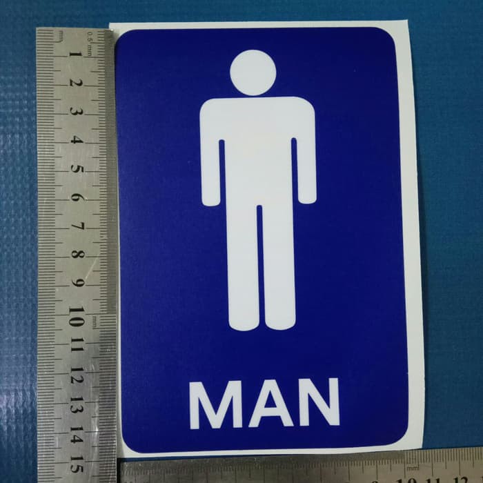 Jual Stiker Tanda Man Murah | Shopee Indonesia