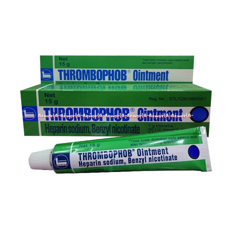 Jual Thrombophob Ointment Salep Gel Untuk Mengurangi Keseleo Dan Nyeri