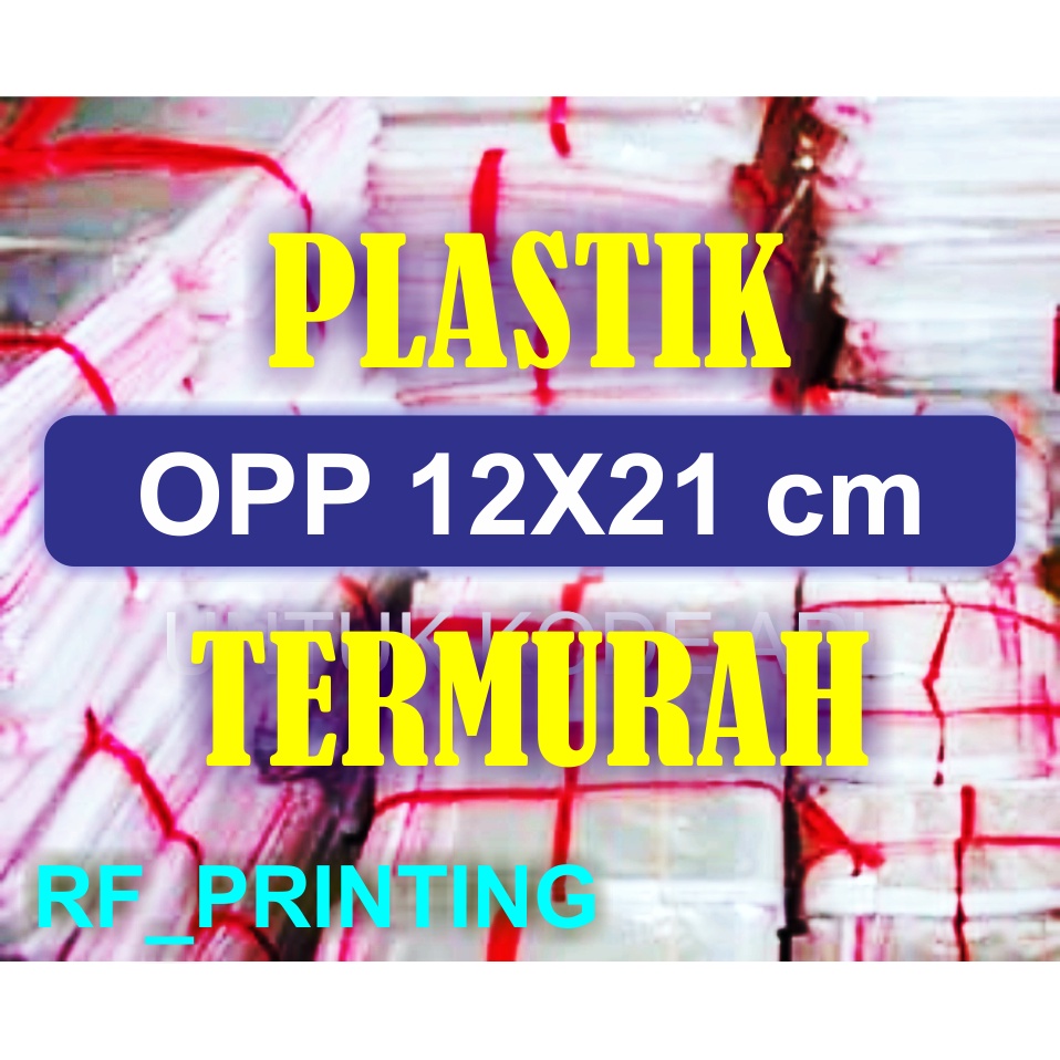 Jual Plastik Undangan OPP 12x22 | Shopee Indonesia