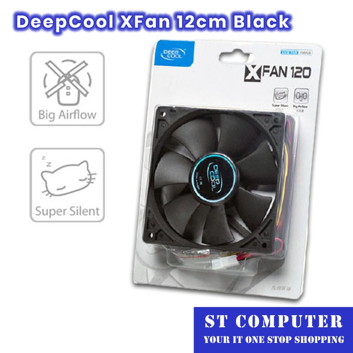 Jual Fan Casing DeepCool XFan 12cm Black | Shopee Indonesia