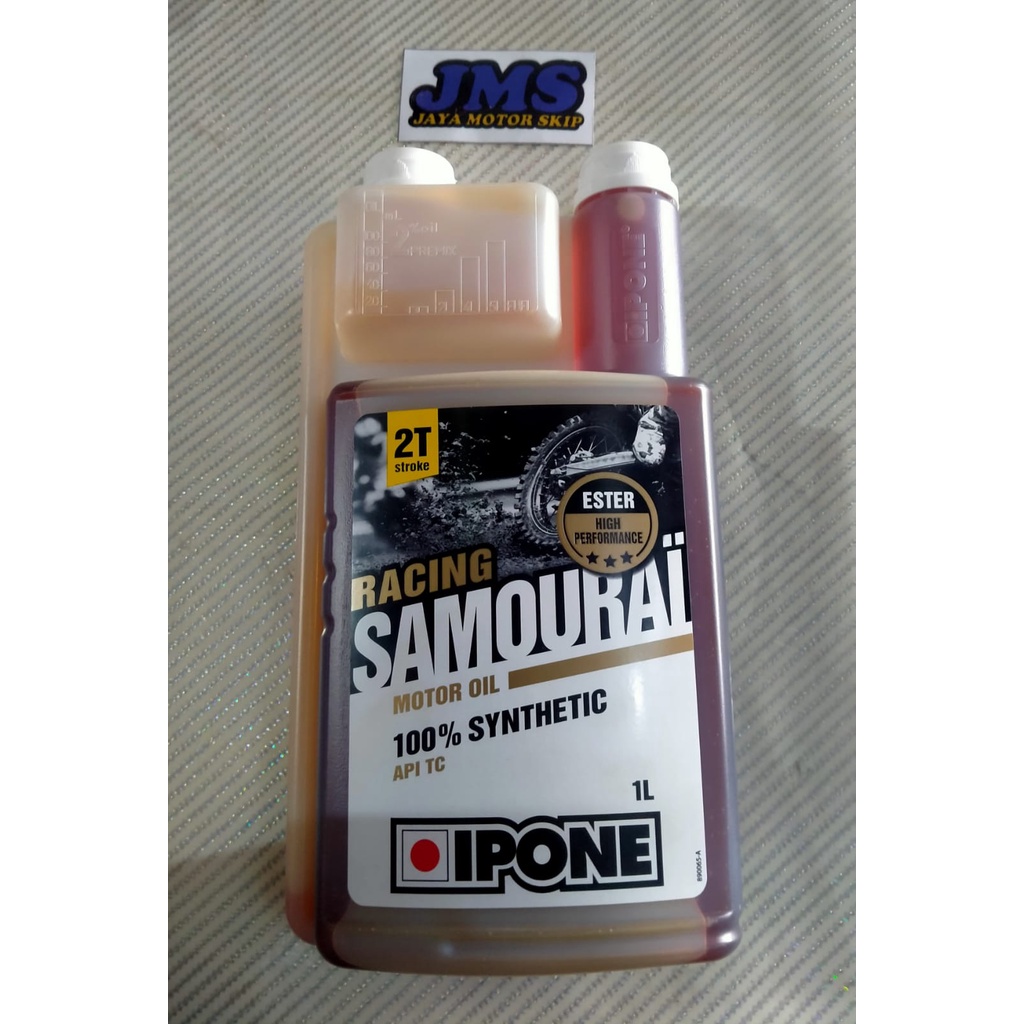 Jual OLI IPONE SAMOURAI RACING 2T / 1LITER | Shopee Indonesia