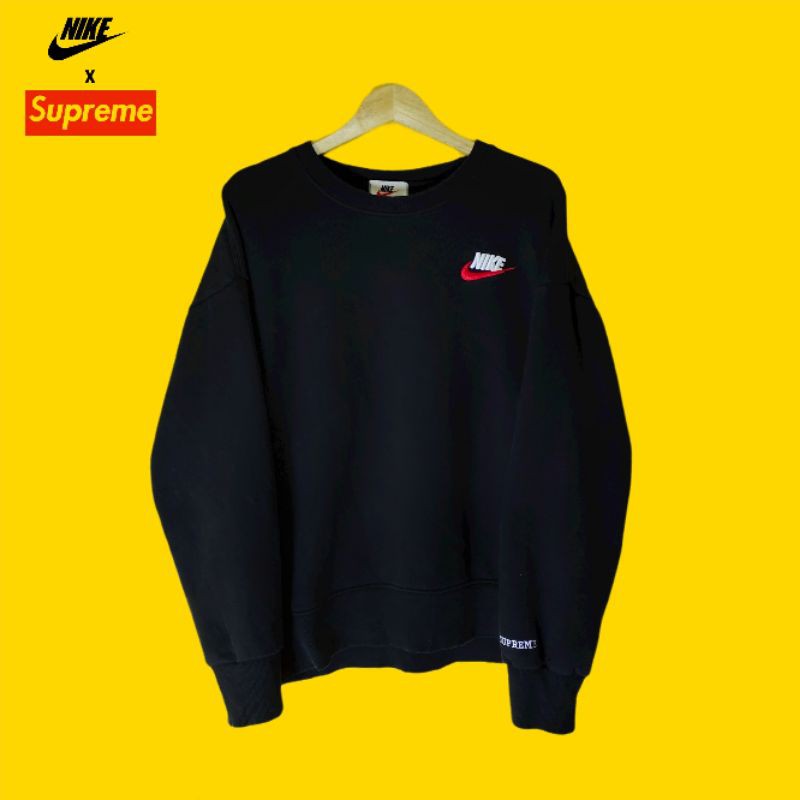 Nike x hot sale supreme crewneck