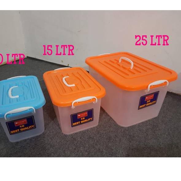 Jual Terlaku Box Container Kotak Kontainer Plastik Serbaguna 10l