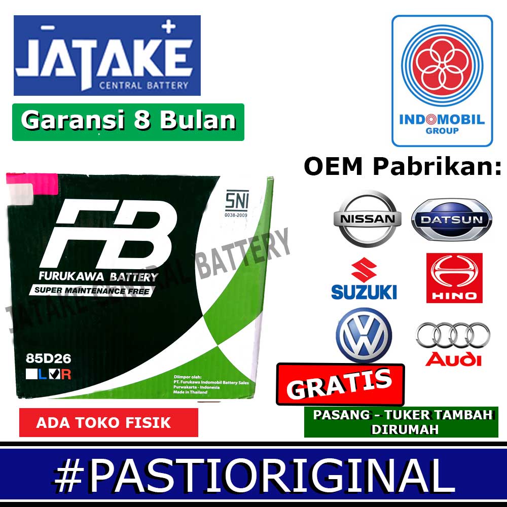 Jual Aki Kering Ns70 Furukawa Battery MF Mobil Hino / Mitsubishi Colt