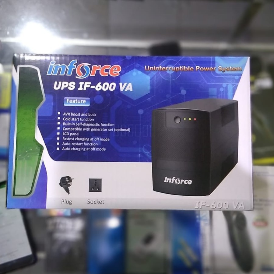 Jual UPS INFORCE 600 VA | Shopee Indonesia