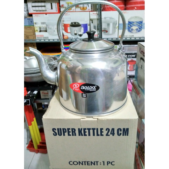 Jual Teko Almunium Maspion Super Kettle 24 Cm Ceret Jawa Shopee Indonesia 7791