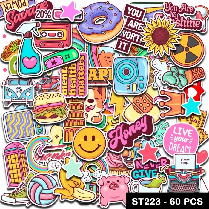 Jual LPS STICKER TUMBLR UNTUK DIARY LAPTOP HP SCRAPBOOK KOPER HELM ccb ...