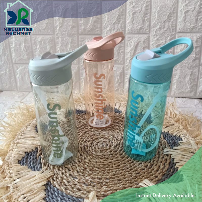 Jual BONTANG BOTOL MINUM WFH GYM ZUMBA / TUMBLR BOTTLE SUNSHINE MURAH ...