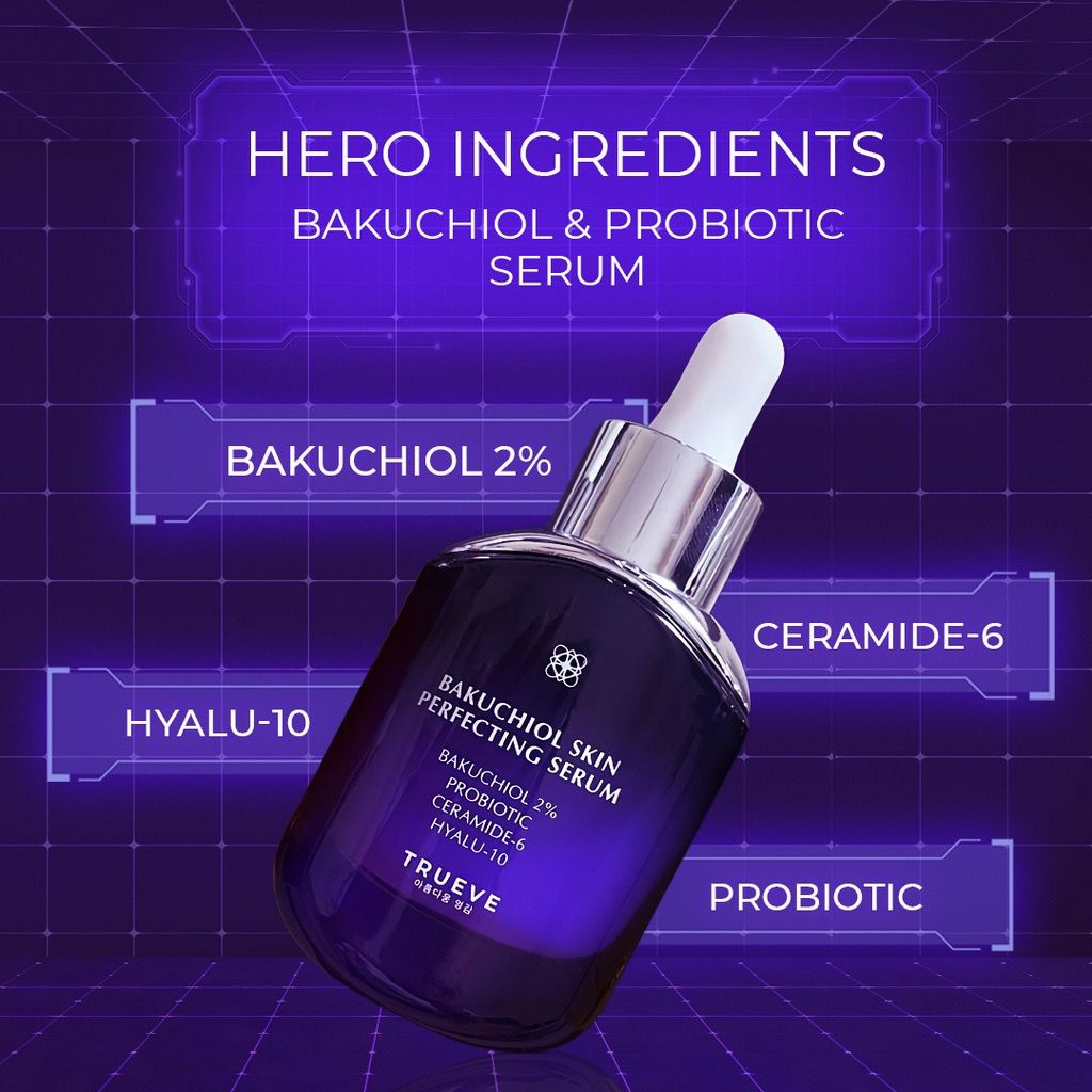 Jual TRUEVE Bakuchiol & Probiotic Serum 15 Ml (Bakuchiol Skin ...