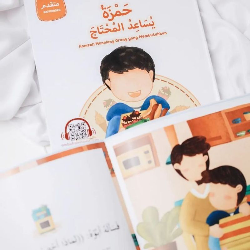 Jual AFH Billingual Book arab-indo : Hamzah Menolong | Shopee Indonesia