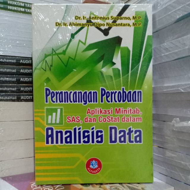 Jual Buku Original Perancangan Percobaan Aplikasi Minitab, SAS dan