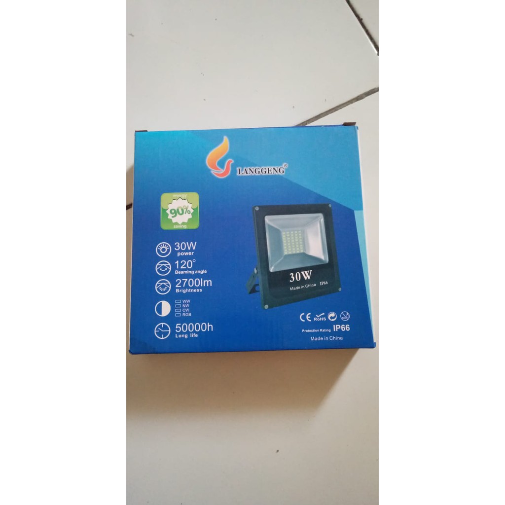 Jual Lampu Spot LIght LED 30W Wing Lock | Shopee Indonesia