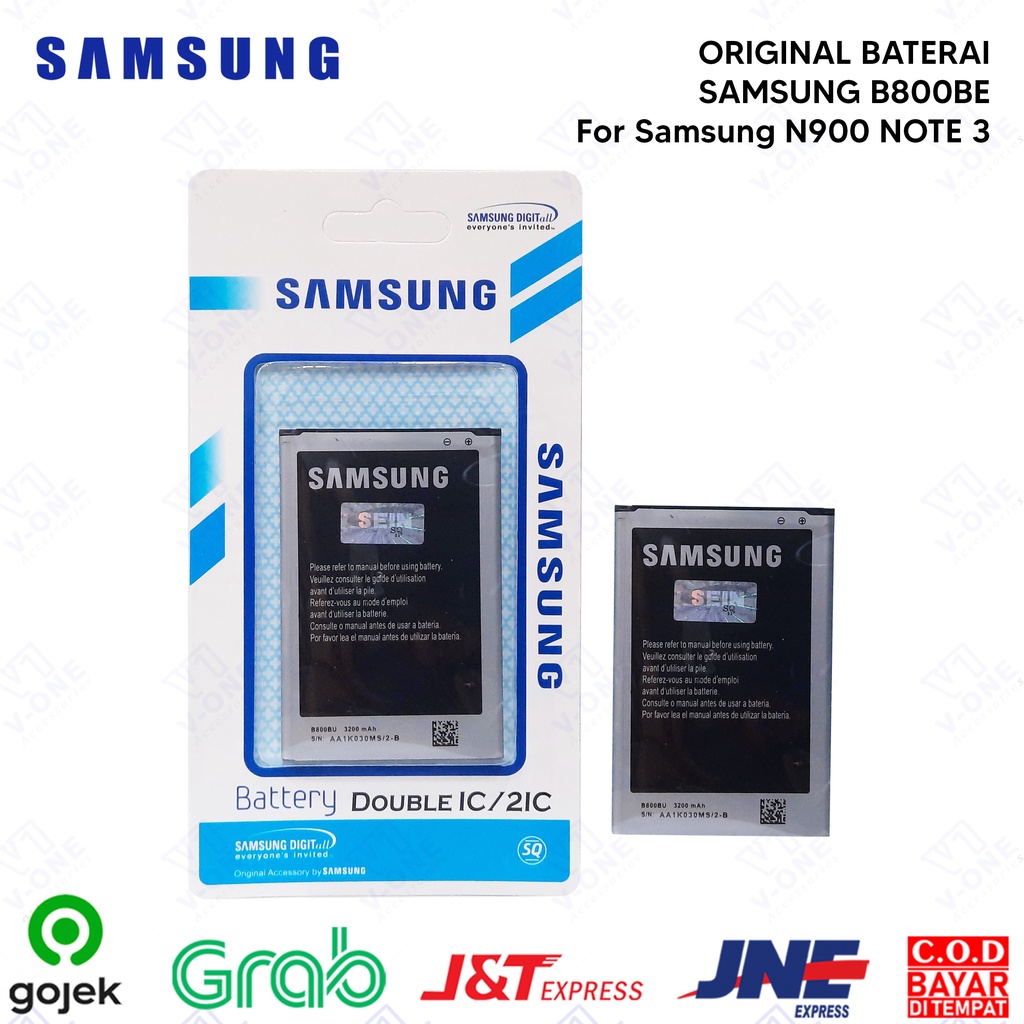 Batterie Li-ion de rechange pour Samsung Galaxy Note 3 N9005 N9006 N9009 N9000 EB-B800BE 3600 mAh