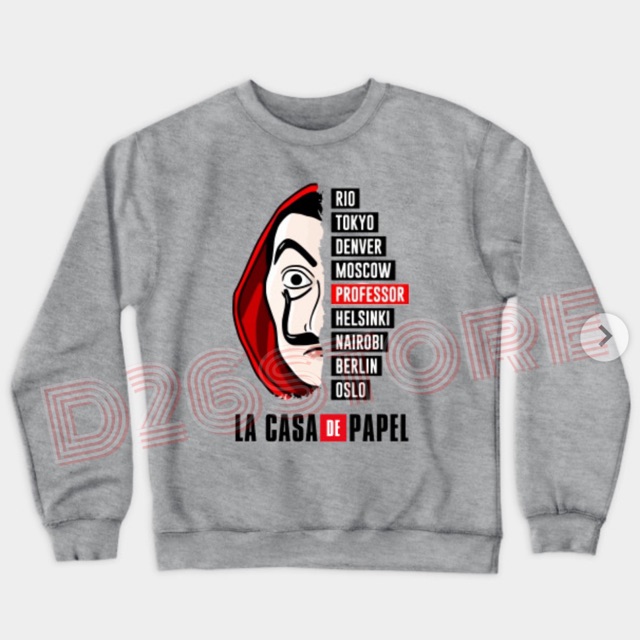 Trui la casa de papel hotsell