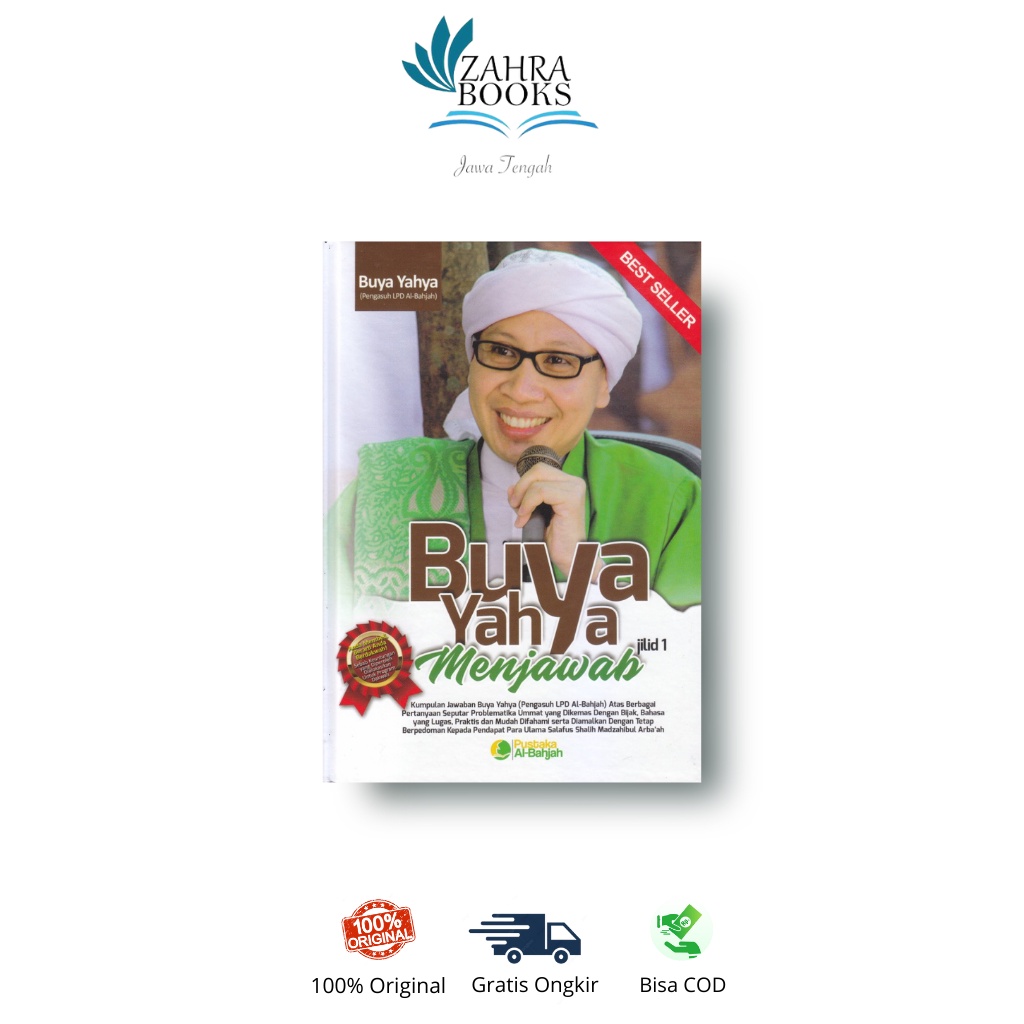Jual Bk Buku Buya Yahya Menjawab Jilid 1 Shopee Indonesia