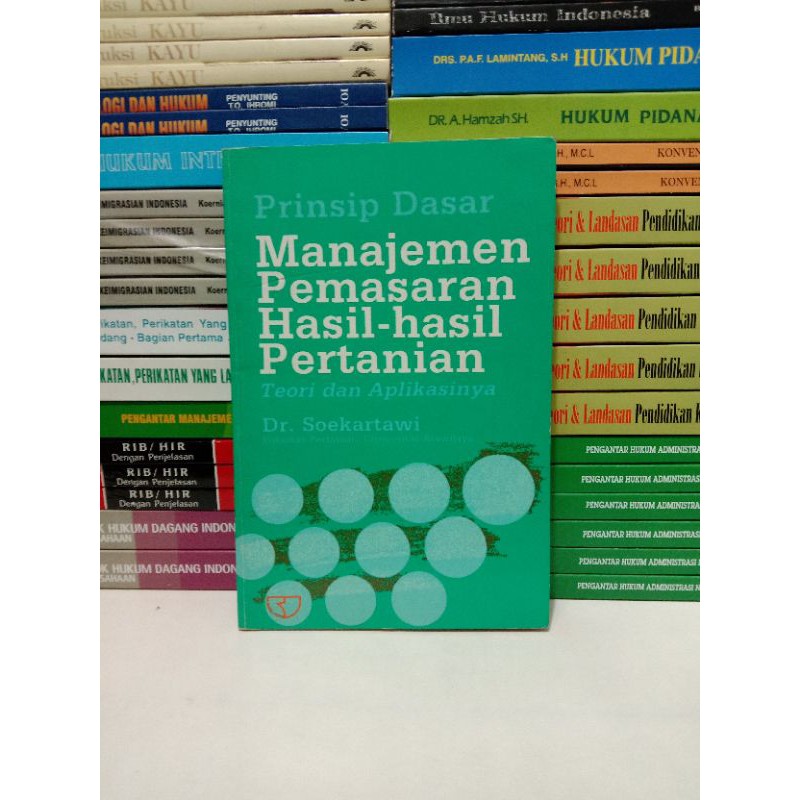 Jual PRINSIP DASAR MANAJEMEN PEMASARAN HASIL HASIL PERTANIAN TEORI DAN ...