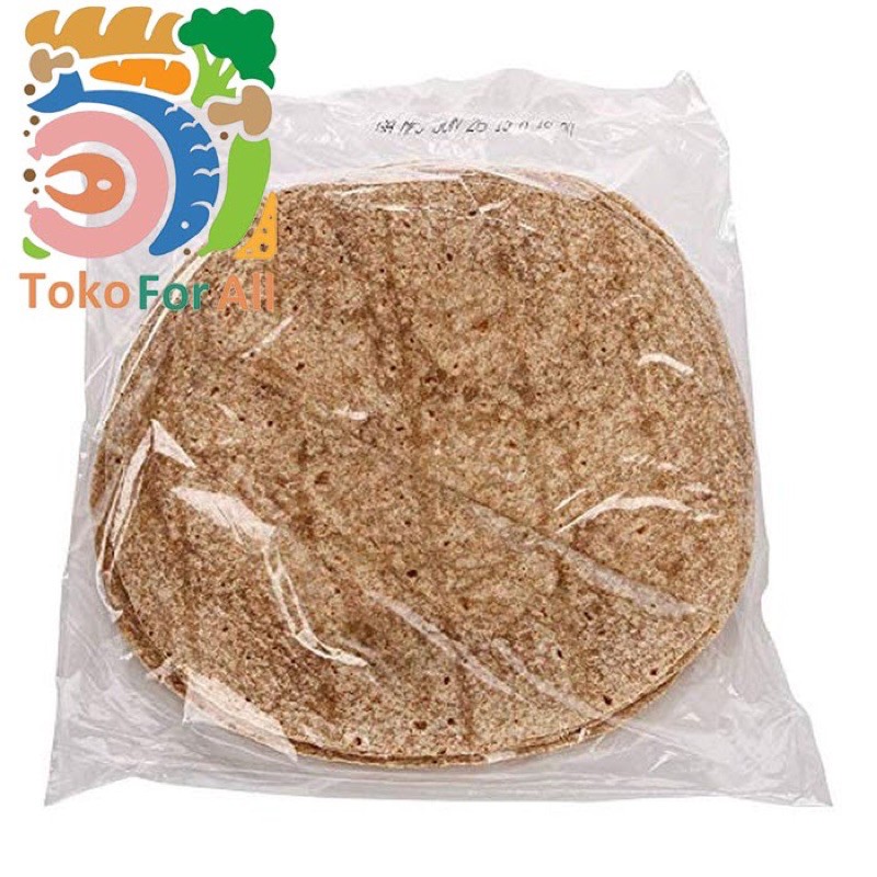 Jual Kebab/ Quesadilla Whole Wheat Flour Tortilla Frozen 20cm Shopee