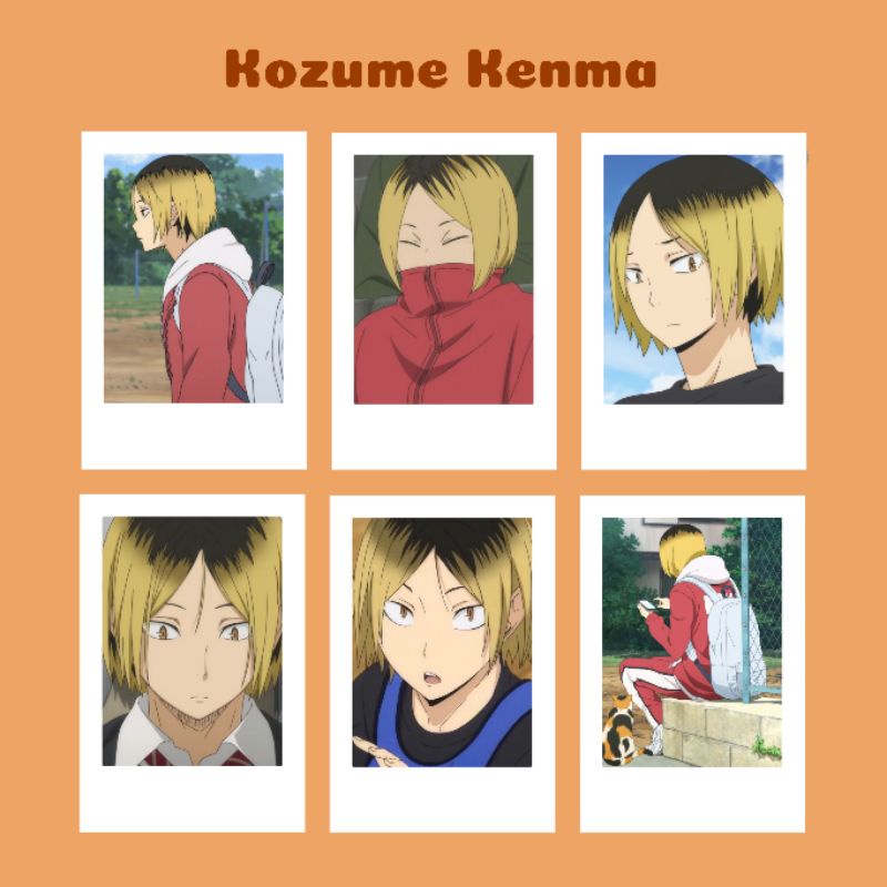 Jual Polaroid Anime Haikyuu Photo haikyuu Shoyo kageyama kenma ...