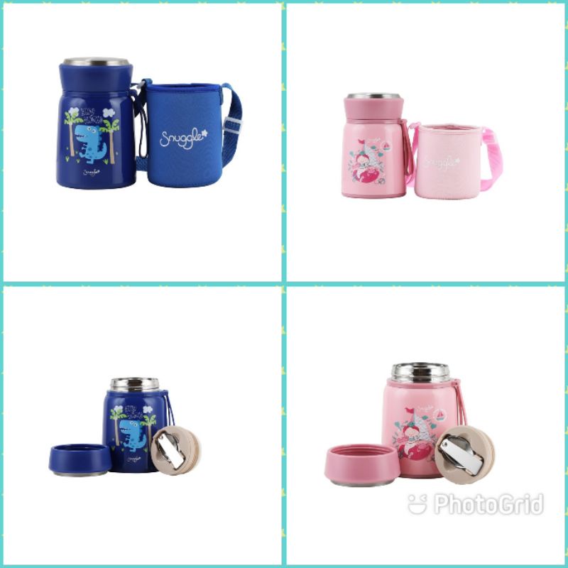 AUTUMNZ 450ML Stainless Steel Baby Food Thermos Baby Food Jar Thermos  Makanan Bayi Termos Bubur Baby Tahan Panas Stanley