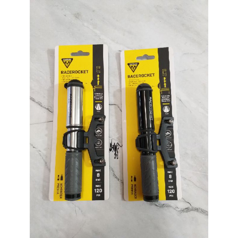 Jual Pompa mini topeak rice rocket 120psi | Shopee Indonesia