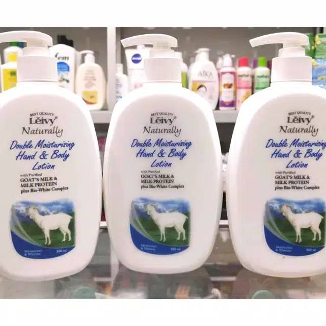 Jual Handbody/Hb LEIVY Goat's Milk Body Lotion 500ml Shopee Indonesia