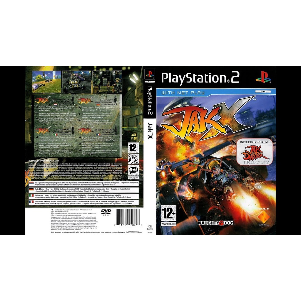 Jual Kaset Ps2 Game Jak X Combat Racing | Shopee Indonesia