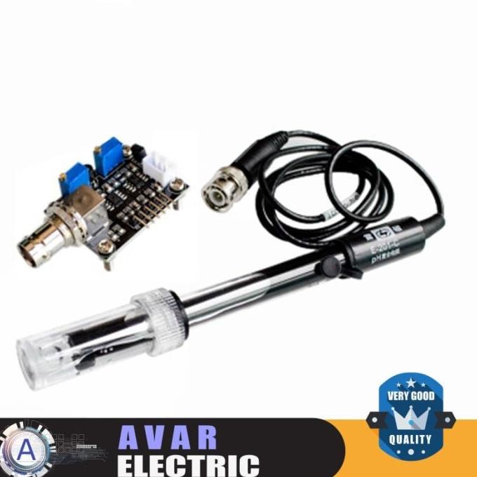Jual ORIGINAL - PH Sensor E-201-C Detection Sensor Module (probe ...