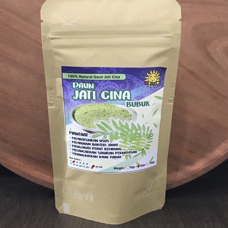 Daun Jati Cina Bubuk 50gr