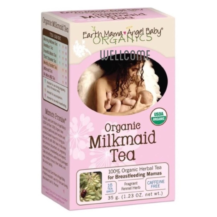 Jual EARTH MAMA ANGEL BABY ORGANIC MILK TEA FOR BREASTFEEDING MAMA 16's ...