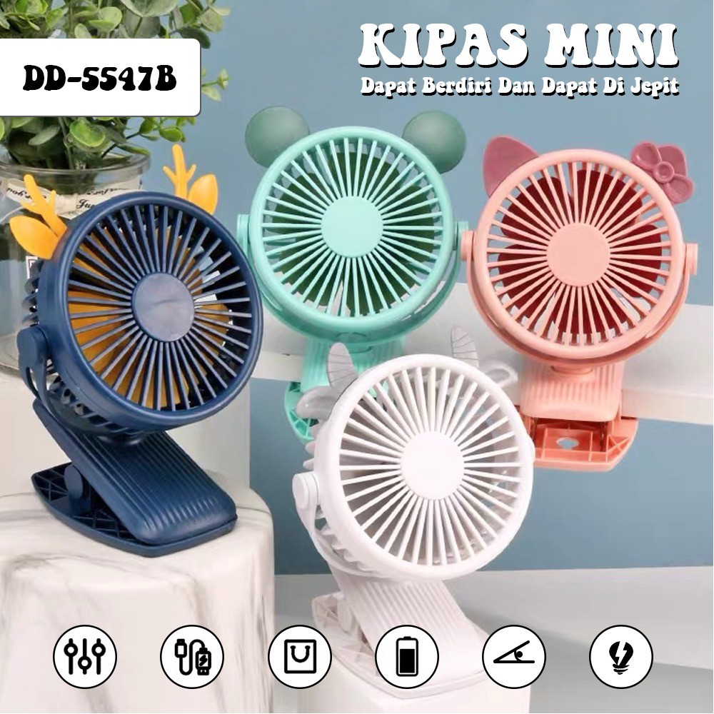 Jual KIPAS ANGIN PUTAR MINI FAN KARAKTER | Shopee Indonesia