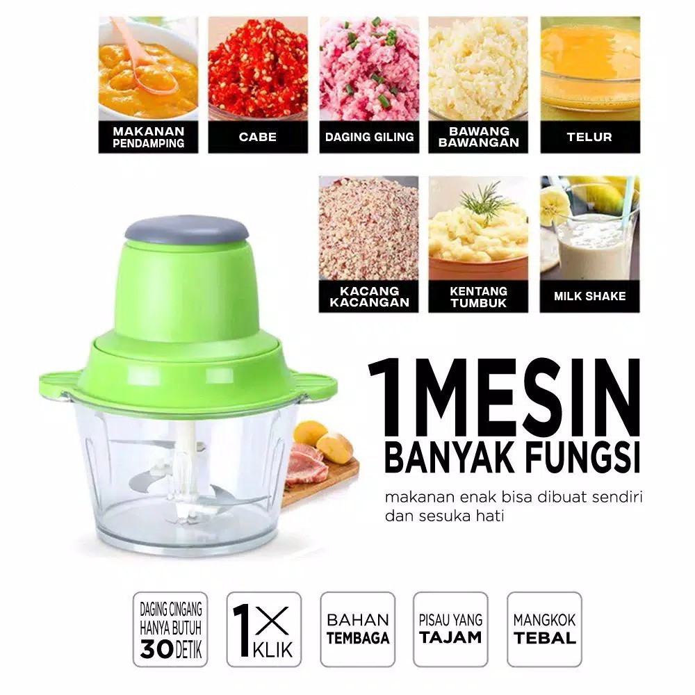 Jual Blender Serbaguna Gilingan Daging Chopper Blender Daging Elektrik