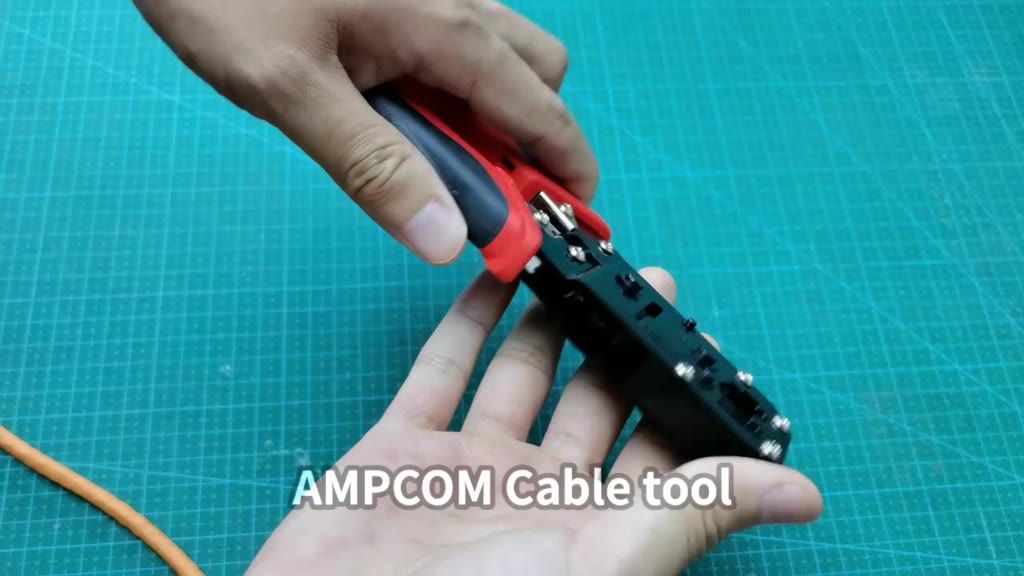 Jual AMPCOM RJ45 Crimping Tool Jaringan Ethernet LAN Kabel Crimper ...